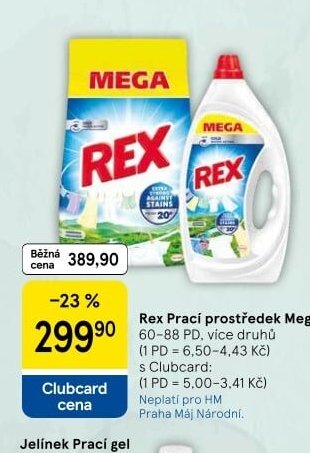Rex Prací prostředek Mega