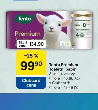 Tento Premium Toaletní papír