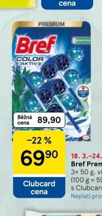 Bref Premium WC blok 3 x 50 g
