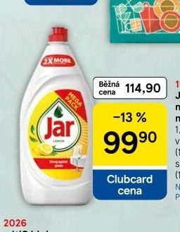 Jar Prostředek na ruční mytí 1,35 l