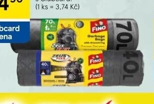 Fino Zeus Flex Odpadkové pytle 40-70 l, 12 ks