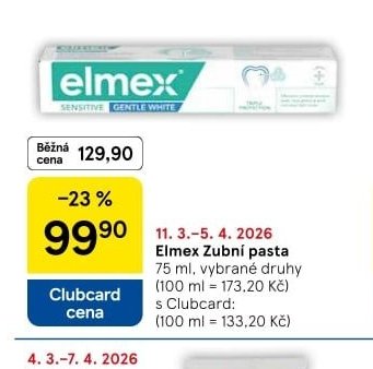 Elmex Zubní pasta