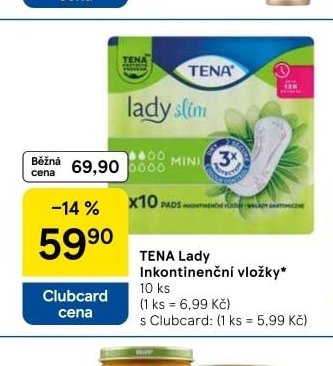 TENA Lady Inkontinenční vložky