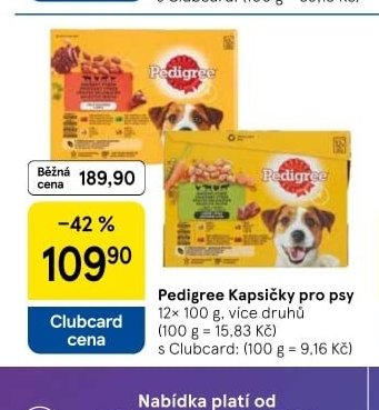 Pedigree Kapsičky pro psy