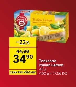 Teekanne Italian Lemon 45 g
