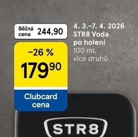 STR8 Voda po holení