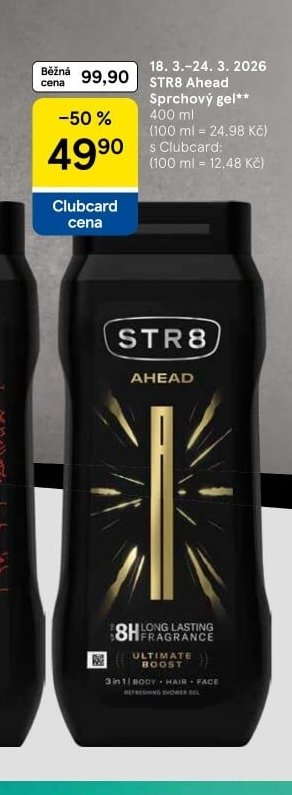 STR8 Ahead Sprchový gel 400 ml
