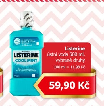 Listerine ústní voda
