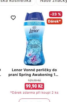 Lenor Vonné perličky do praní Spring Awakening