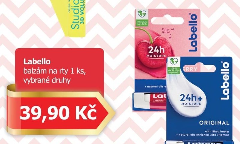 Labello balzám na rty 1 ks, vybrané druhy