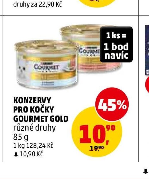 Konzervy pro kočky Gourmet Gold