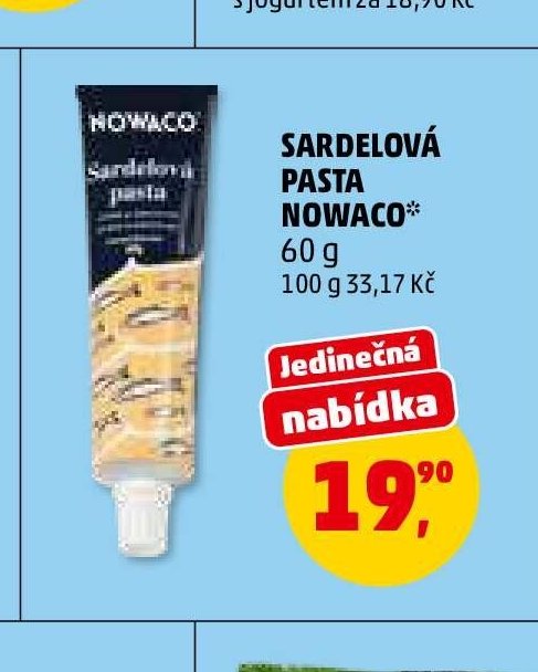 SARDELOVÁ PASTA NOWACO
