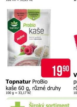 Topnatur ProBio kaše 60 g, různé druhy