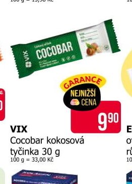 VIX Cocobar kokosová tyčinka 30 g