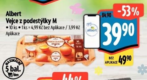 Albert Vejce z podestýlky M