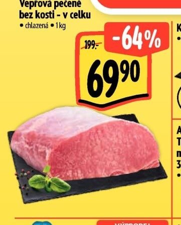 Vepřová pečeně bez kosti