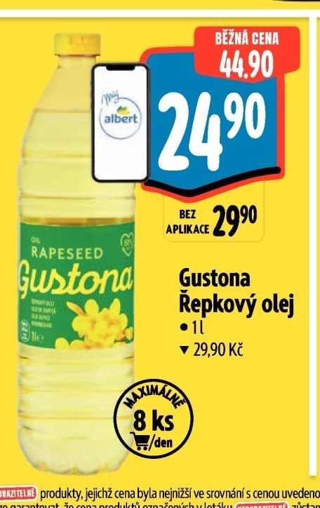 Gustona Řepkový olej