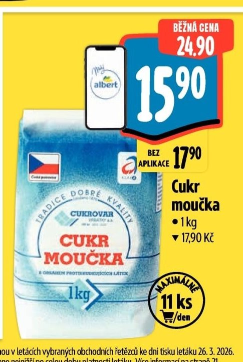 Cukr moučka