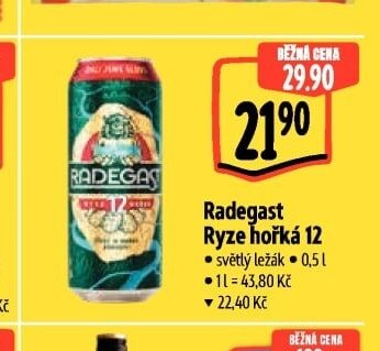 Radegast Ryze hořká 12
