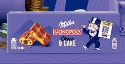 Milka Monopoly Choco & Cake