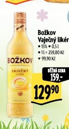 Božkov Vaječný likér