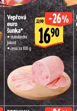 Vepřová euro šunka