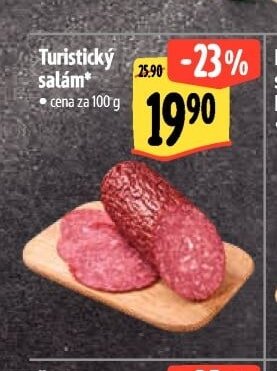 Turistický salám