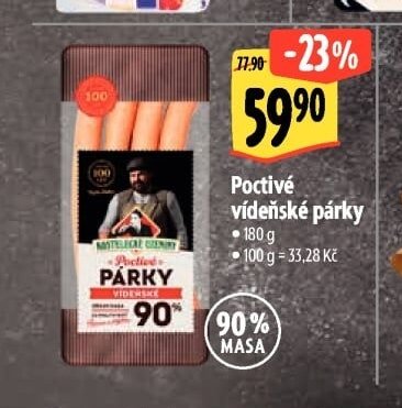Poctivé vídeňské párky