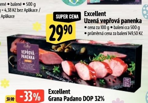 Excellent Uzená vepřová panenka