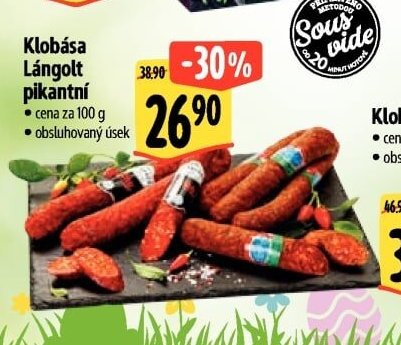 Klobása Lángolt pikantní