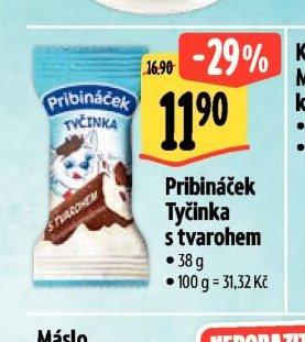 Pribináček Tyčinka s tvarohem