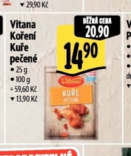 Vitana Koření Kuře pečené