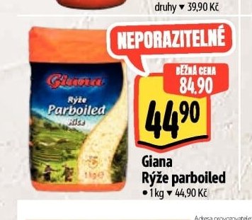 Giana Rýže parboiled