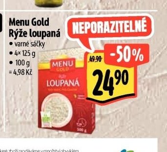 Menu Gold Rýže loupaná