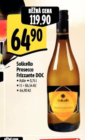 Solicello Prosecco Frizzante DOC