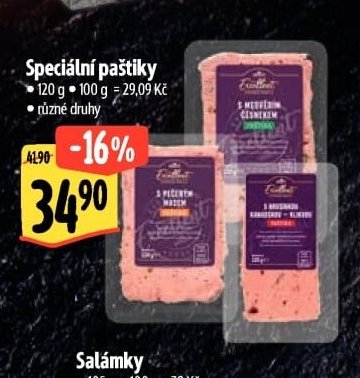 Speciální paštiky