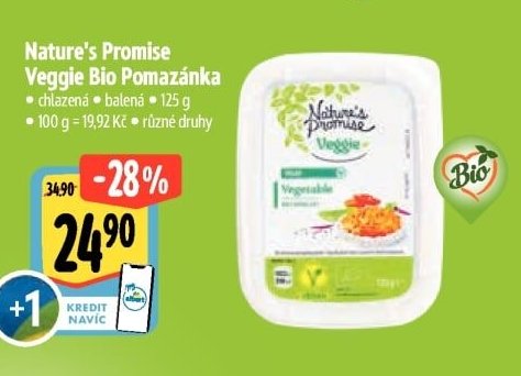 Nature's Promise Veggie Bio Pomazánka