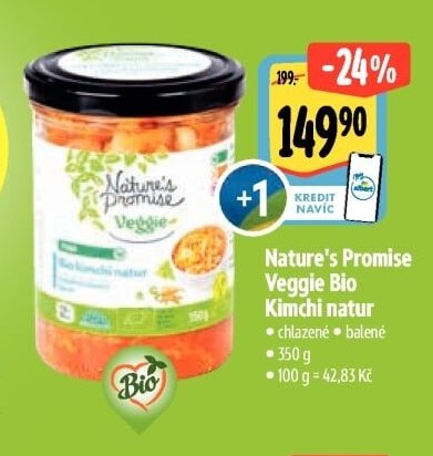 Nature's Promise Veggie Bio Kimchi natur