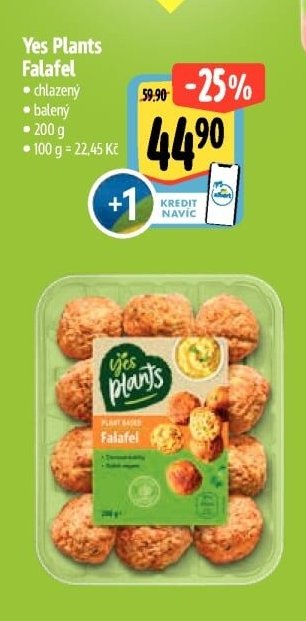 Yes Plants Falafel