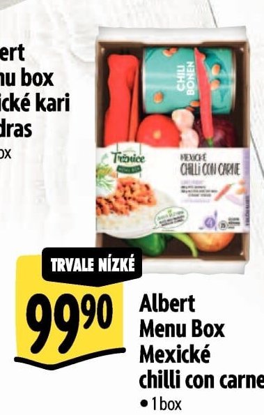 Albert Menu box Mexické chilli con carne