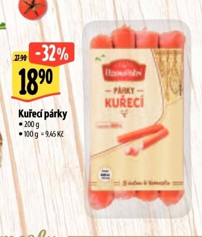 Kuřecí párky