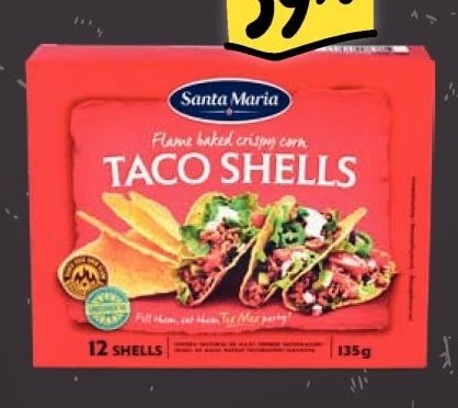 Santa Maria Taco Shells