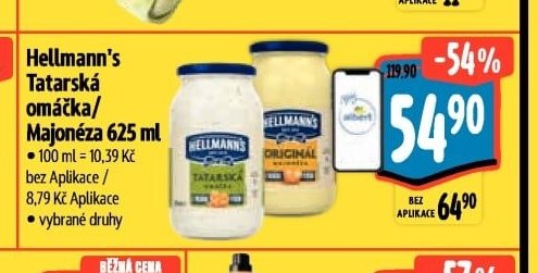 Hellmann's Tatarská omáčka/Majonéza