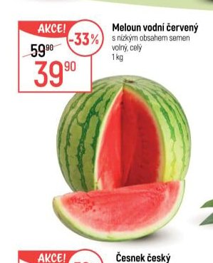 Meloun vodní červený