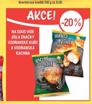 Vodňanské kuře a kachna sous vide