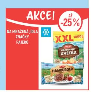 Pajero mražená jídla