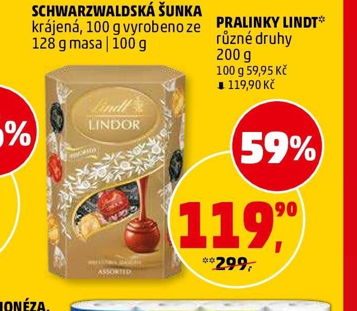 Pralinky Lindt