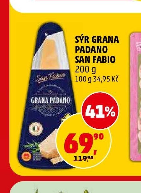 Sýr Grana Padano San Fabio