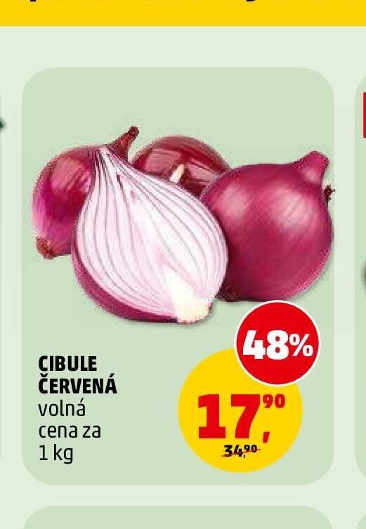 CIBULE ČERVENÁ volná