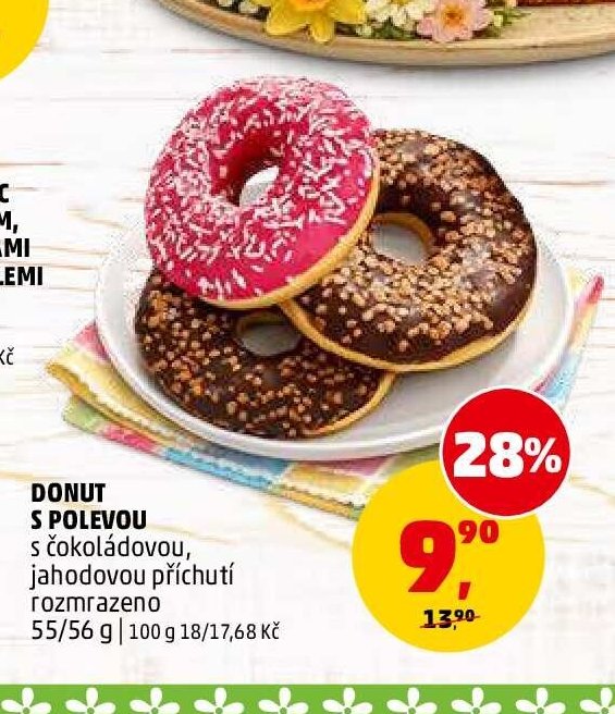 Donut s polevou